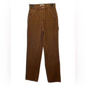 Pacsun 90’S BF Carpenter Brown Pants size 27